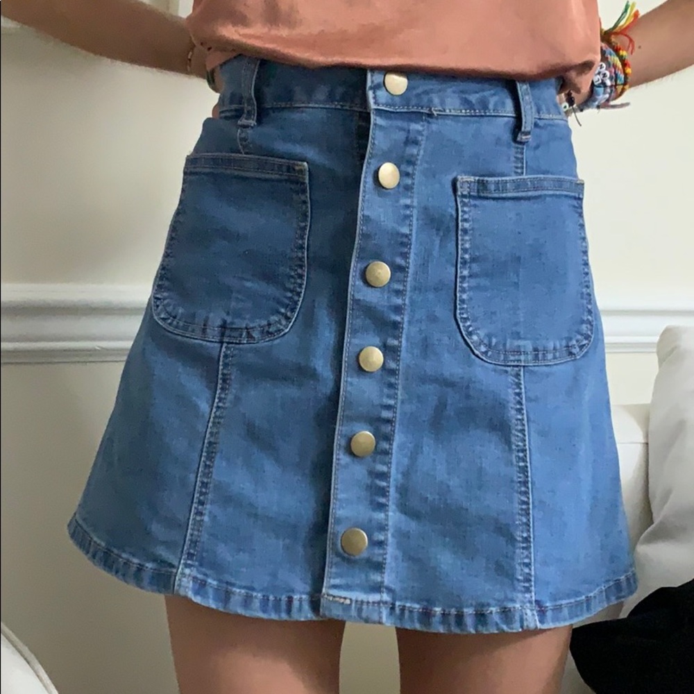 Alterd State denim skirt